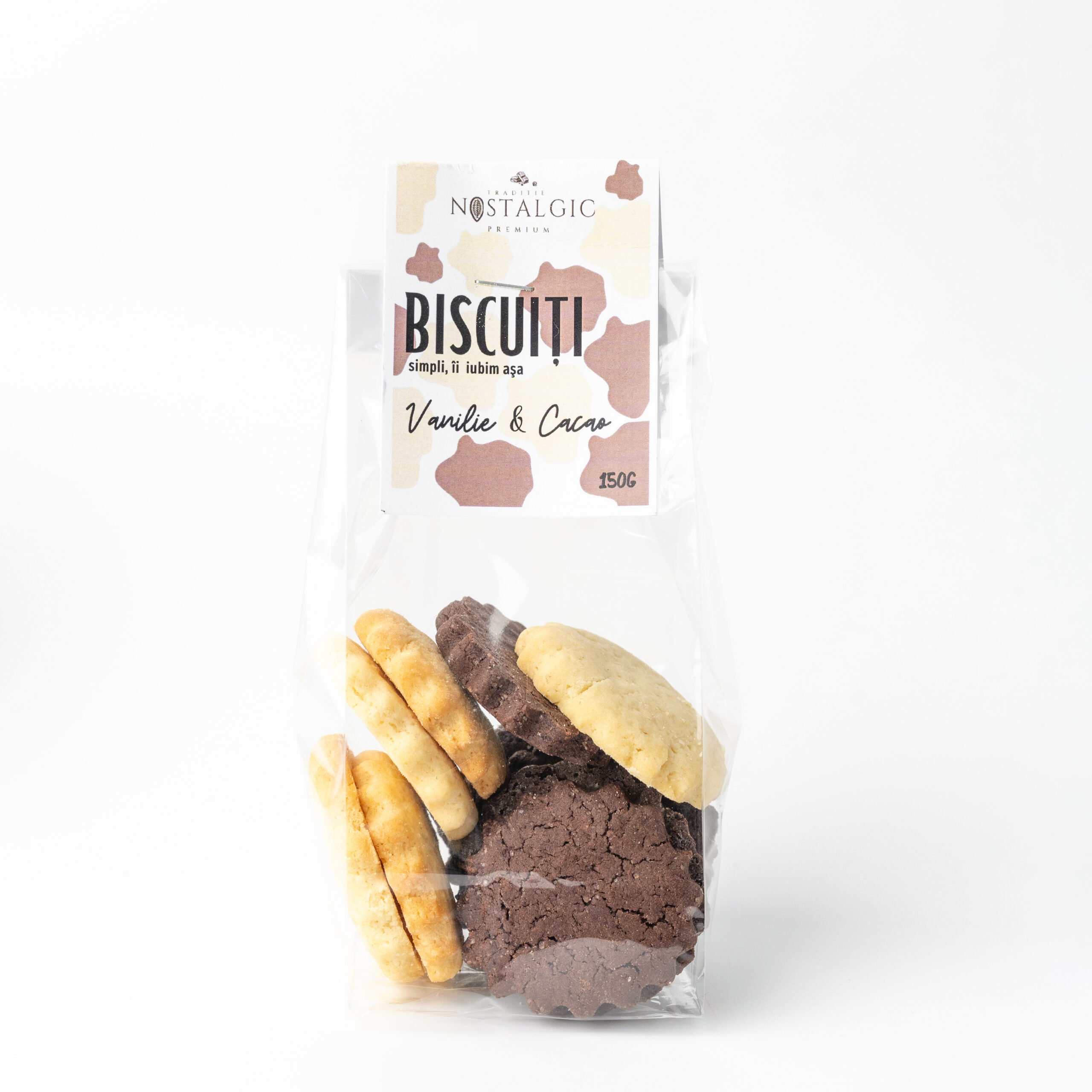 _C9A5014 Biscuiti cu Vanilie si Cacao 150g - imagine 1